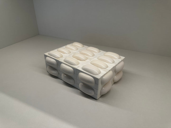 Box - Blow Up - Cream 23x15cm