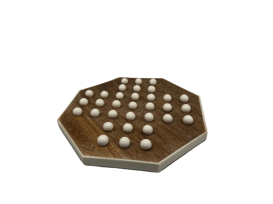 Game - Solitaire Nordic Wood 25x25cm