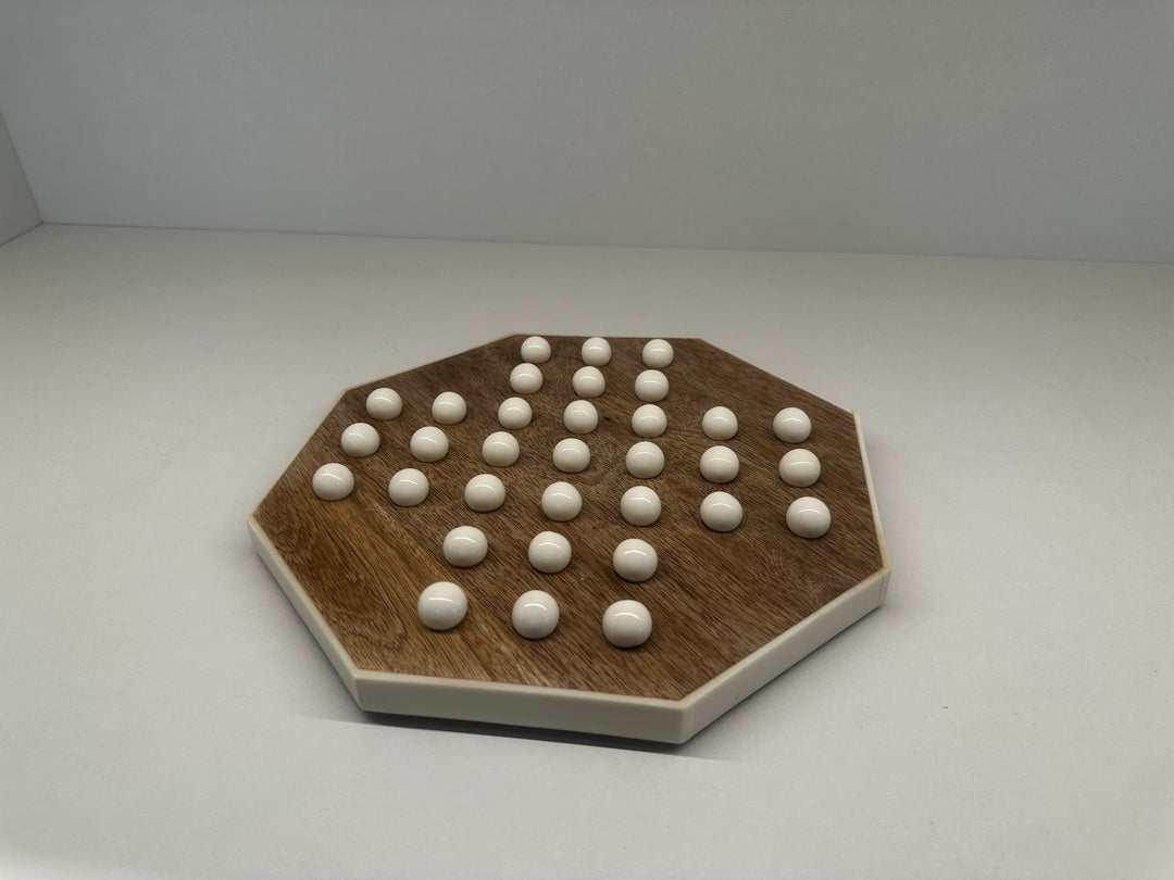 Game - Solitaire Nordic Wood 25x25cm