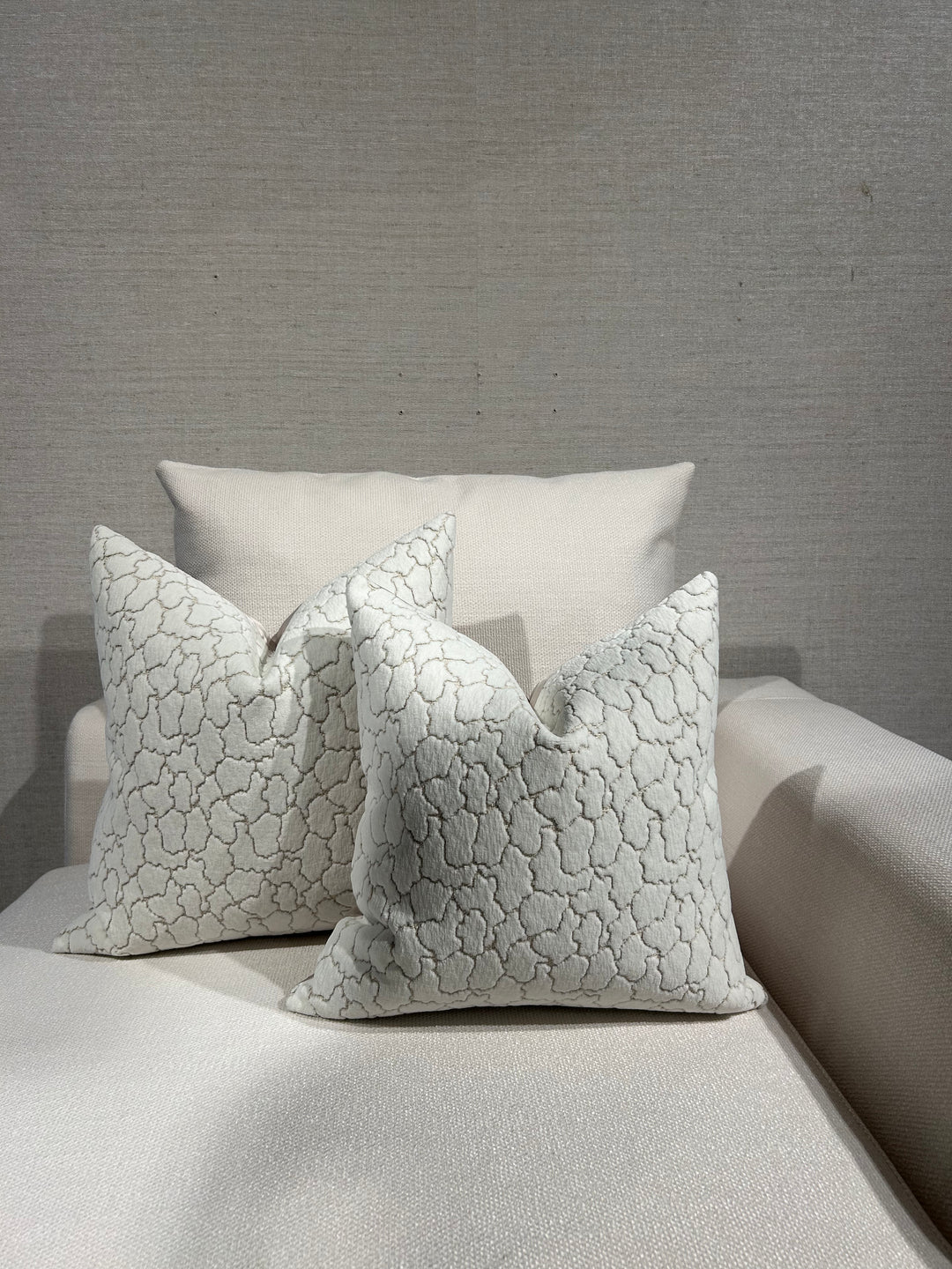 Decorative Cushion - Aurora - Ivory White