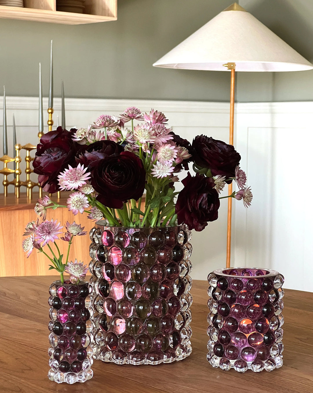 Hurricane - Boule Lamp Regular - Heather