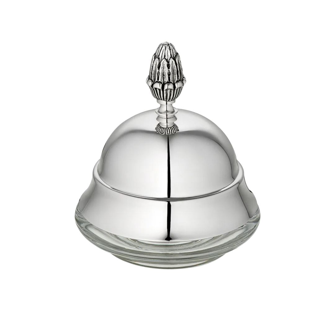 Malmaison - Personal Butter Dish - Silver Plated