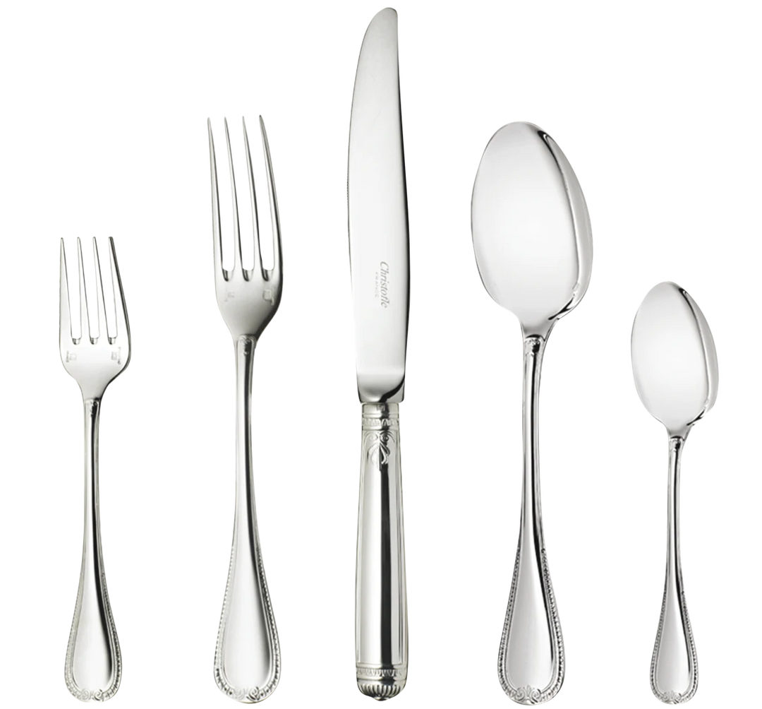 Malmaison - 5-Piece Flatware Set - Silver