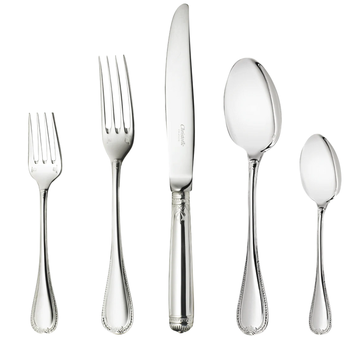Malmaison - 5-Piece Flatware Set - Silver
