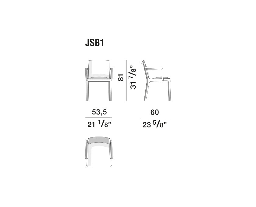 Dining Chair - Janet - By Vincent Van Duysen
