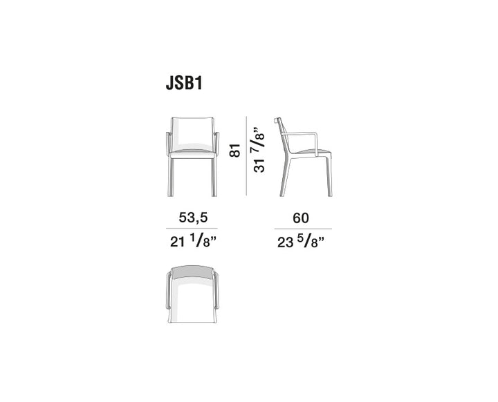 Dining Chair - Janet - By Vincent Van Duysen