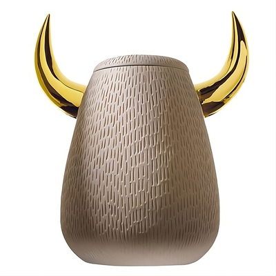 Jar Ram - Bull Rough - Beige Gold