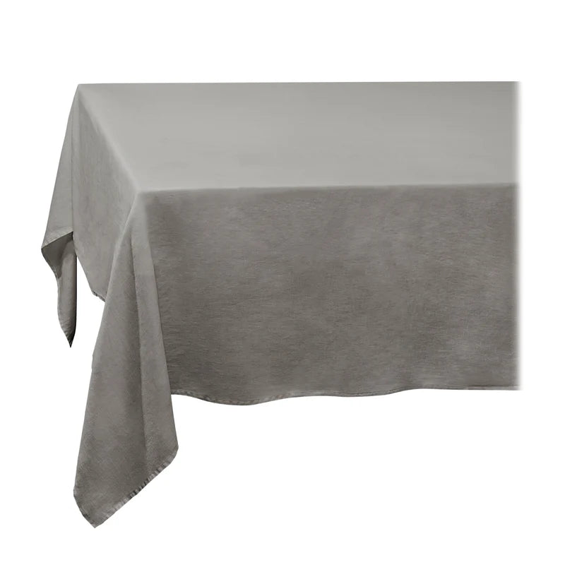 Linen Sateen Tablecloth Medium - Grey