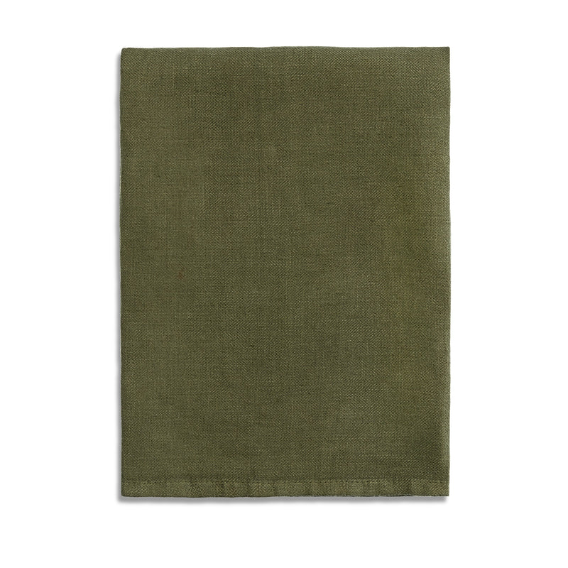 Linen Sateen Napkins - Olive (Set of 4)