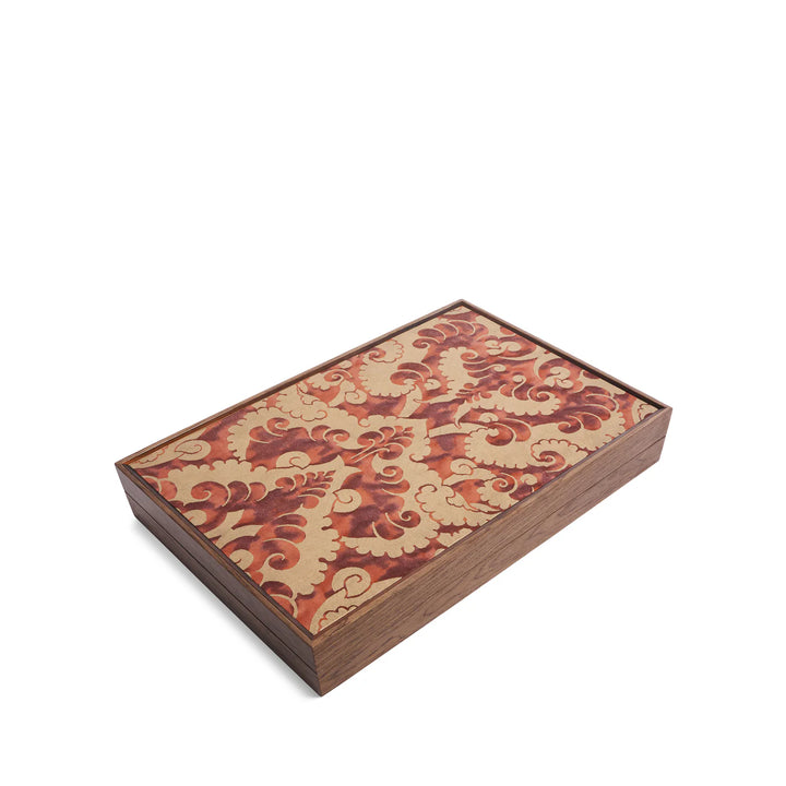 Fortuny Backgammon - Laotze - Oxblood Spice