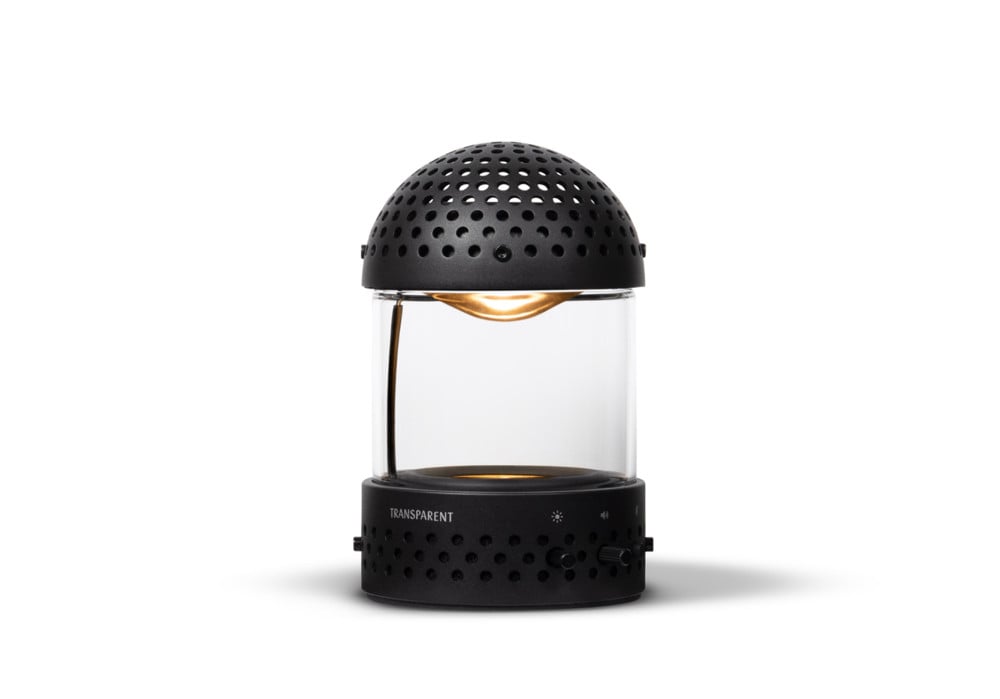 Transparent - Light Speaker - Black