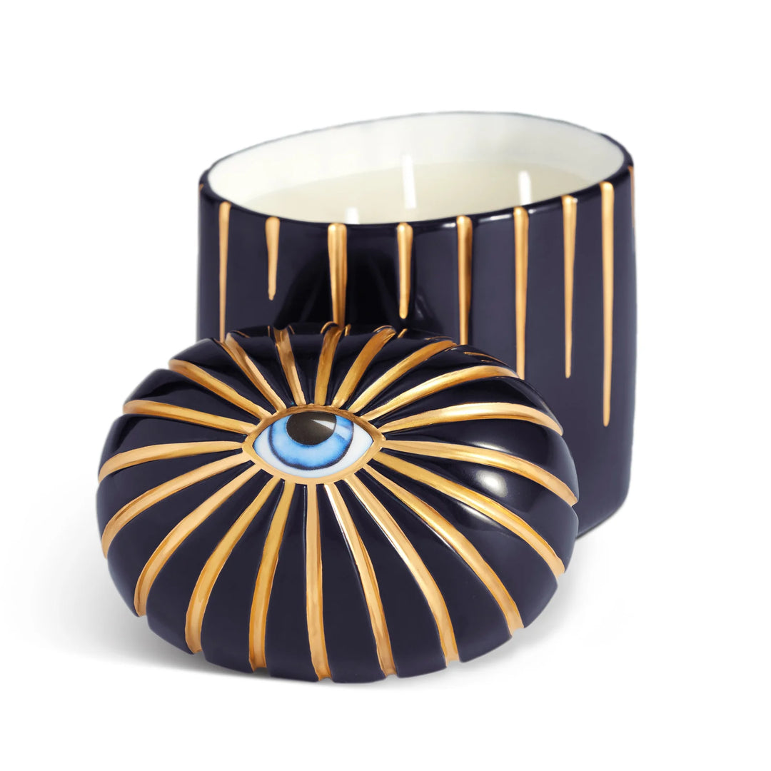 Lito Candle 3 Wick Blue