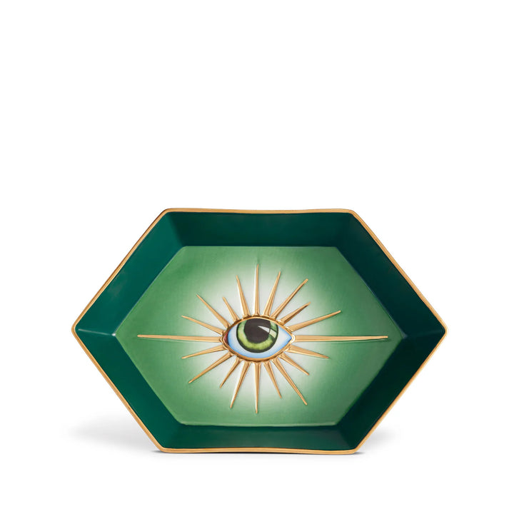 Lito Hexagon Tray - Green