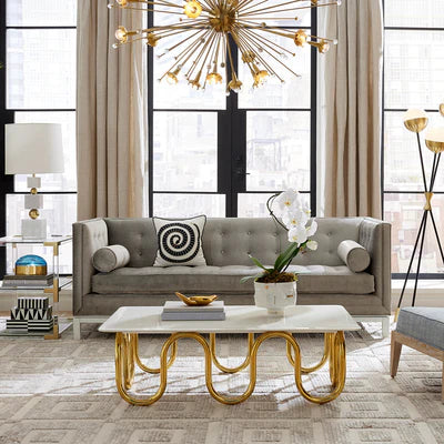 Eden Coil Embroidered Cushion