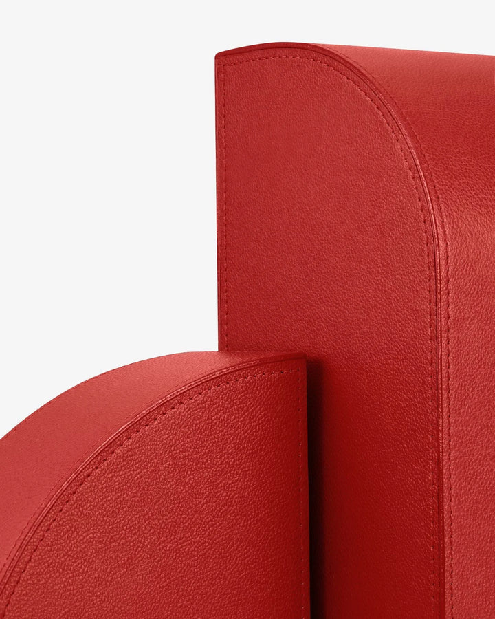 Bookstand - Cubist Bookend - Red