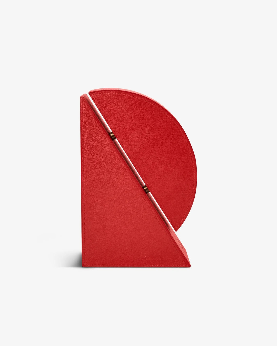 Bookstand - Cubist Bookend - Red