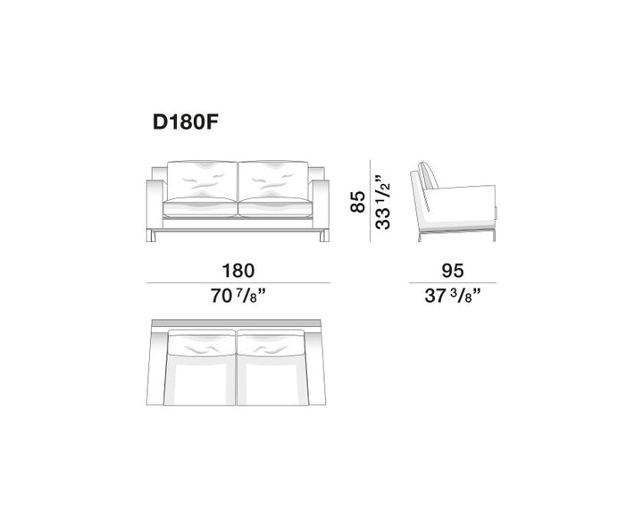 Sofa - Lido - By Hannes Wettstein