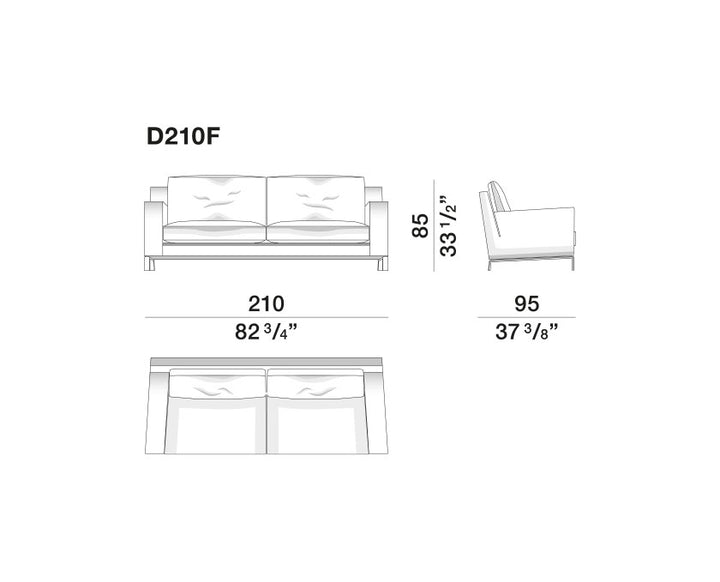 Sofa - Lido - By Hannes Wettstein