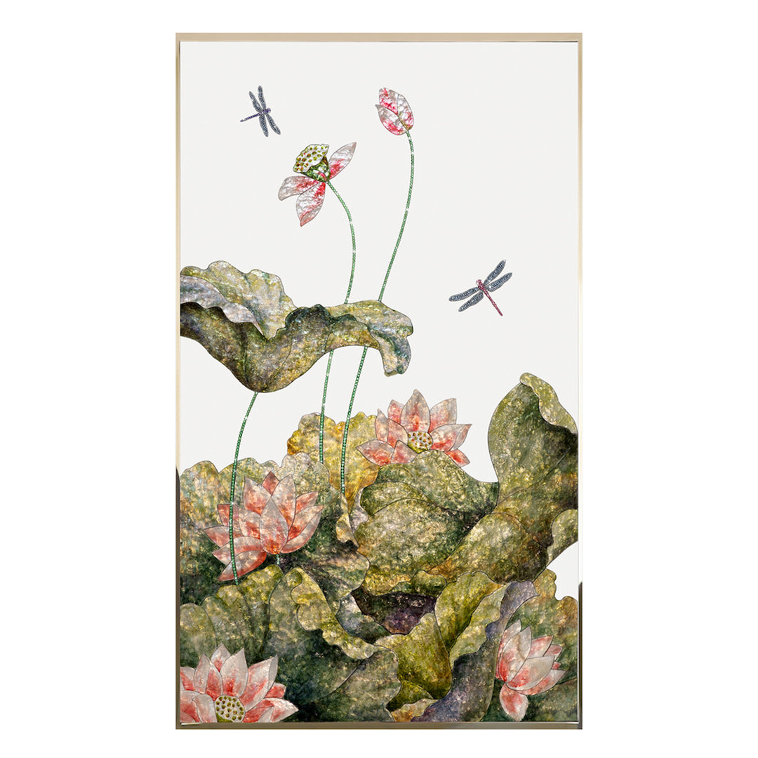 Art - Lotus and Dragonfly 2