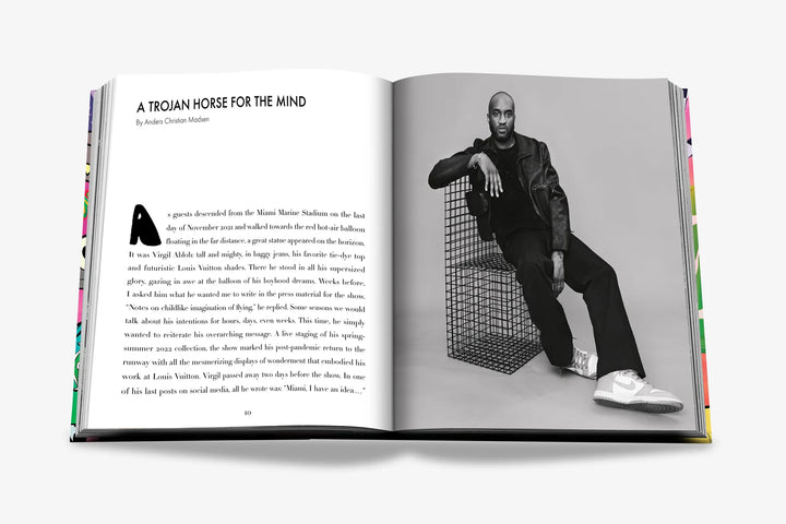 Book -  Louis Vuitton: Virgil Abloh (Classic Cartoon Cover)