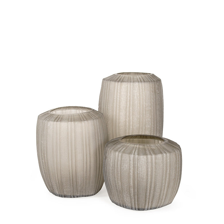 Vase - Malibu - Smokegrey - Large