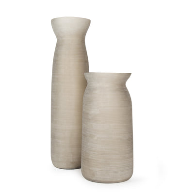 Vase - Mathura - Smokegrey - Large