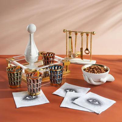 Eyes Cocktail Napkins - Set of 4