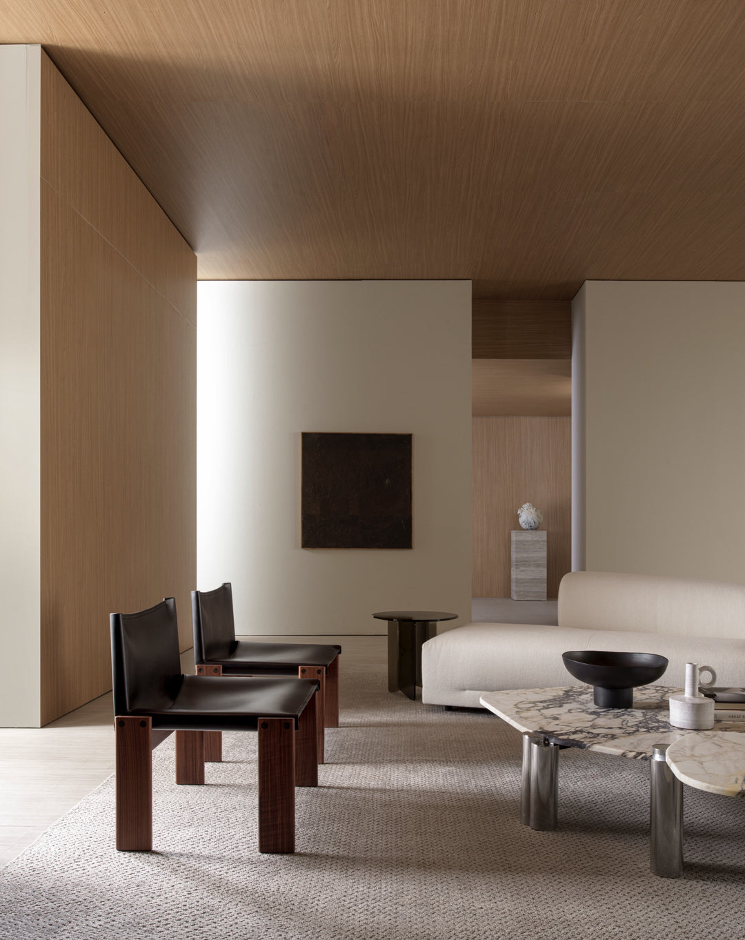 Armchair - Monk - By Tobia Scarpa