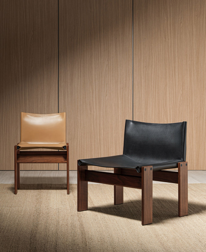 Armchair - Monk - By Tobia Scarpa