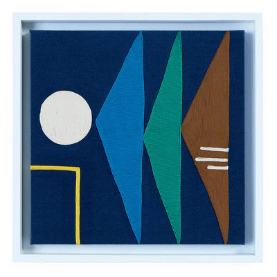 Monterey Triangles Corded Art