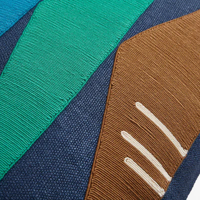 Monterey Triangles Cushion