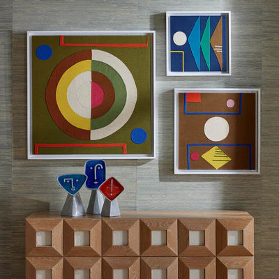 Monterey Bullseye Corded Art
