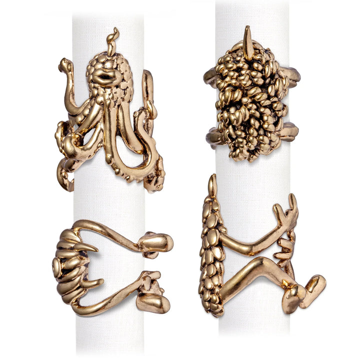 Haas Monster Ball Napkin Rings (Set of 4)