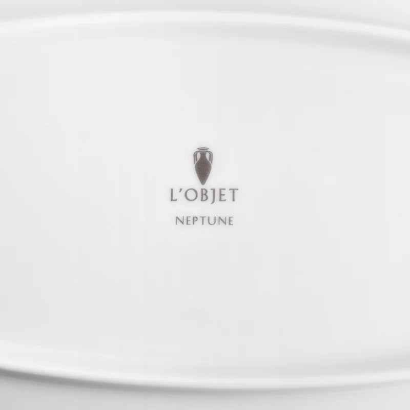 Neptune Oval Platter - Small- White