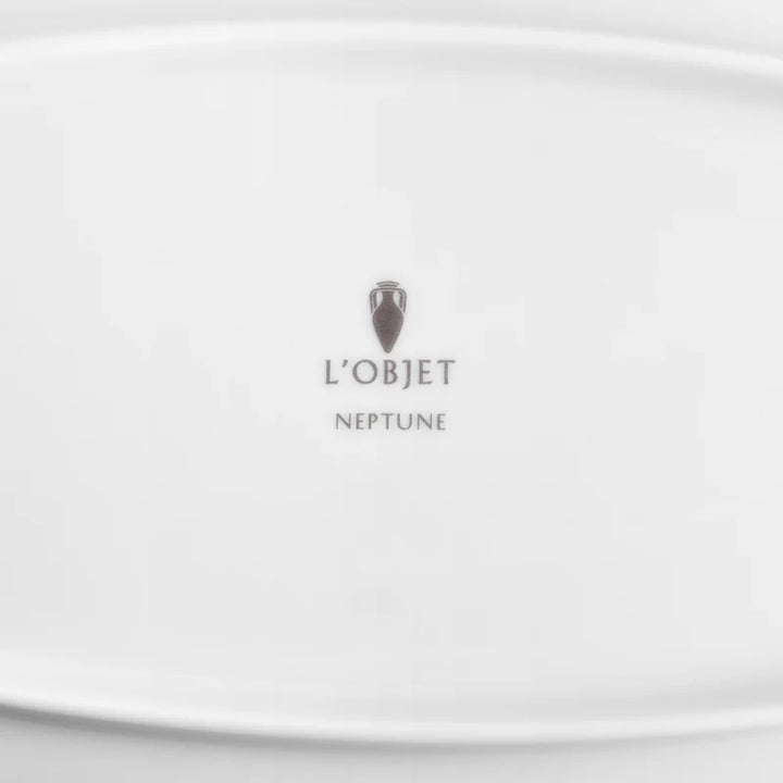 Neptune Oval Platter - Small- White