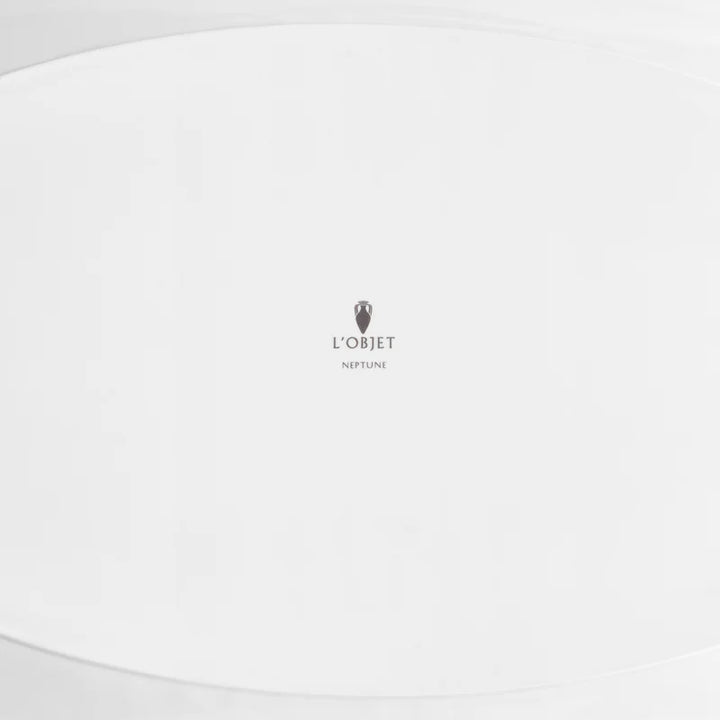 Neptune Oval Platter - Large- White