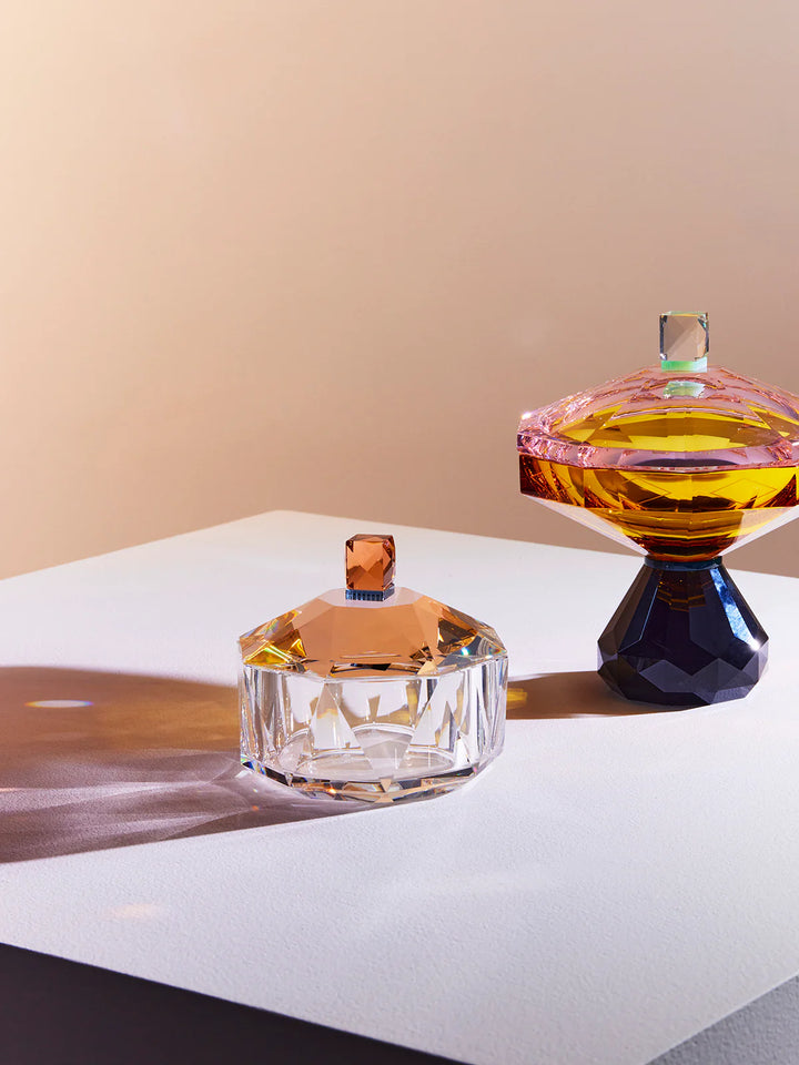 New Haven Clear/Amber/Blush/Blue Basin