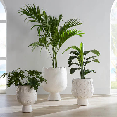 Osaka Discs Concrete Planter