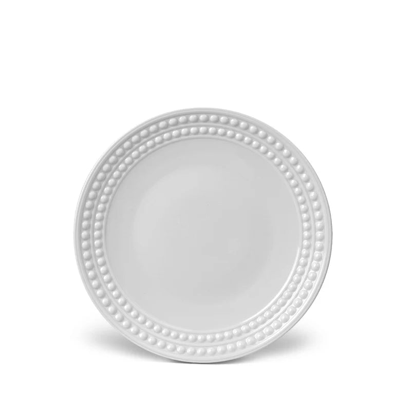 Perlée Dessert Plate - White