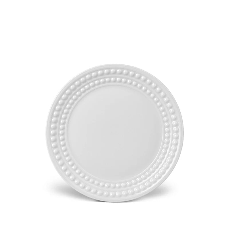 Perlée Bread + Butter Plate - White