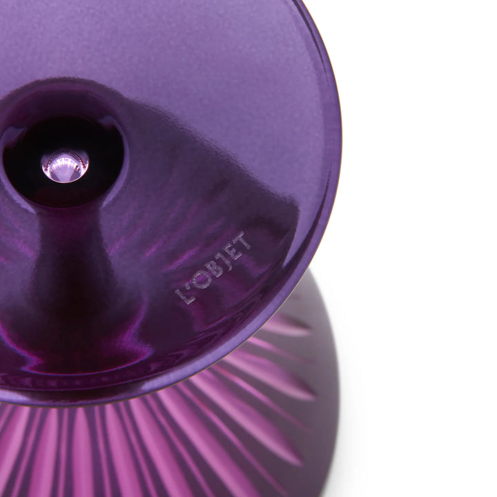 Prism Wine Glasses - Purple - Set of 4