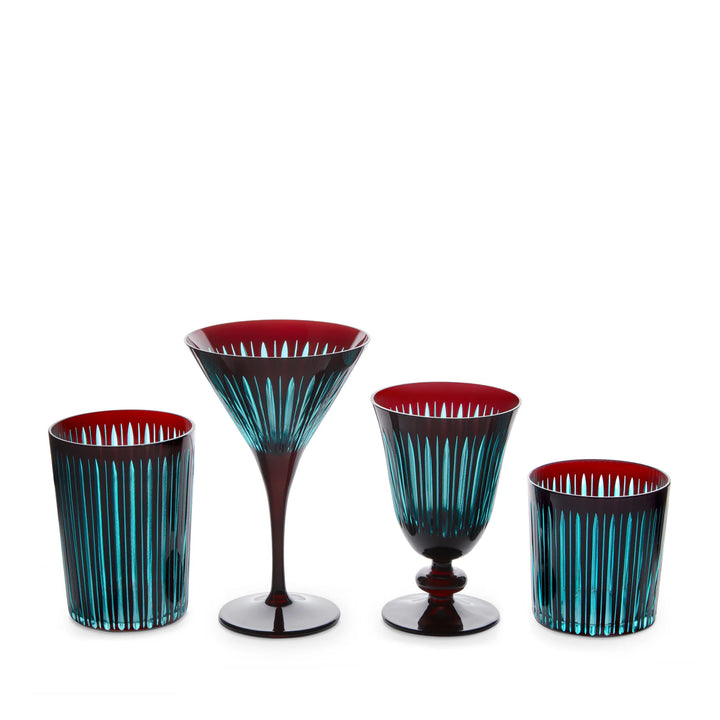 Prism Wine Glasses - Bordeaux - Set of 4