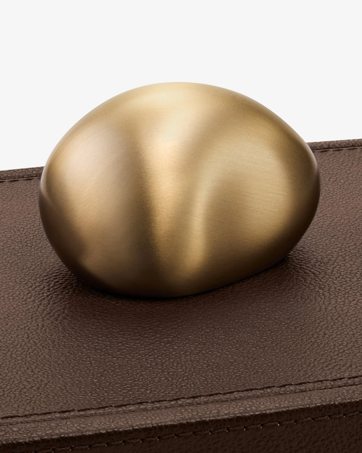 Twist - Pebble Trinket Box - Brown