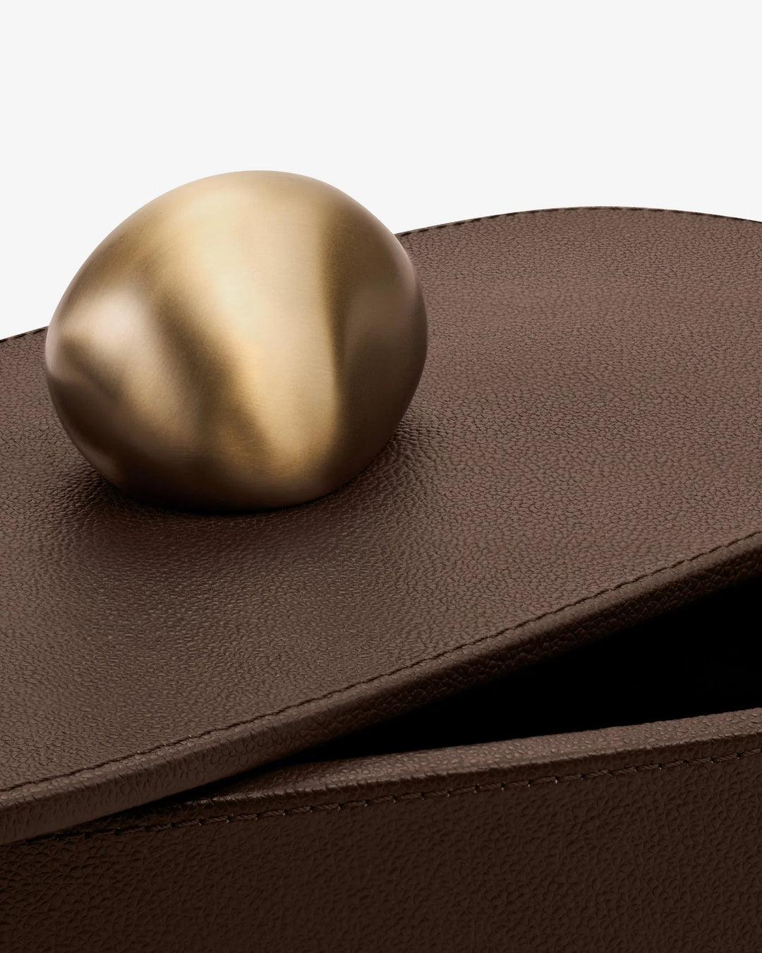 Twist - Pebble Trinket Box - Brown