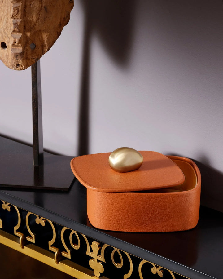 Twist - Pebble Trinket Box - Camel