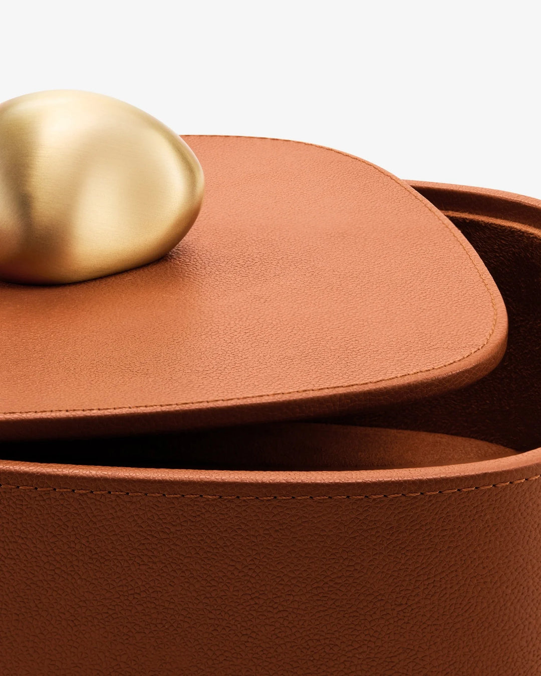 Twist - Pebble Trinket Box - Camel
