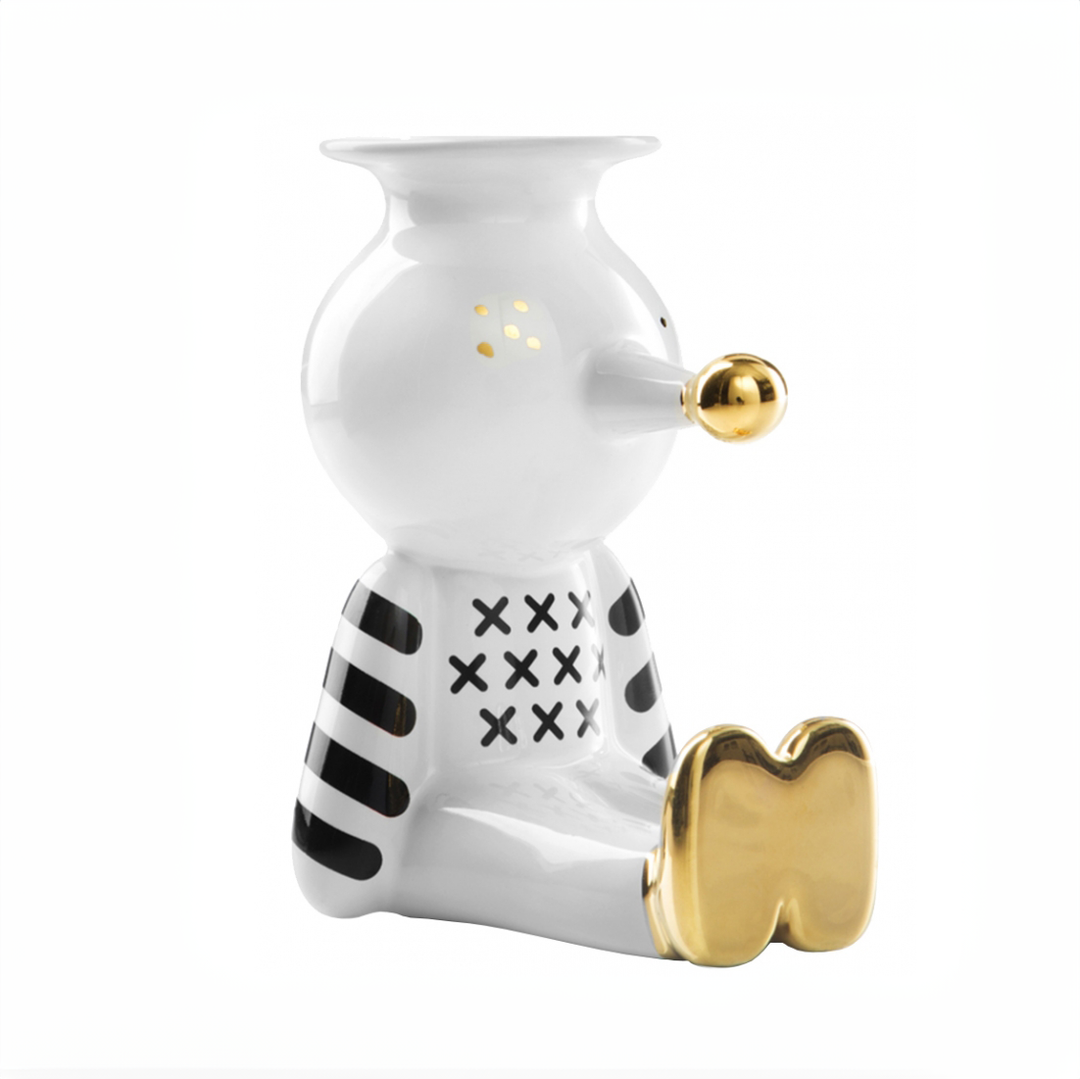 Candleholder - Pinocchientto - Glossy White