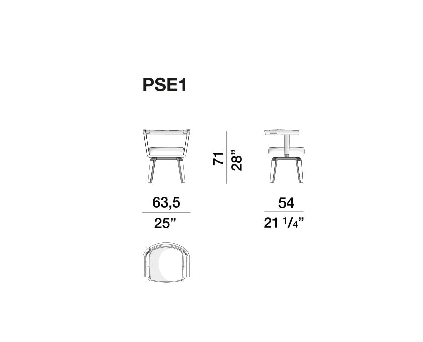Dining Chair - Porta Volta - By Herzog & de Meuron