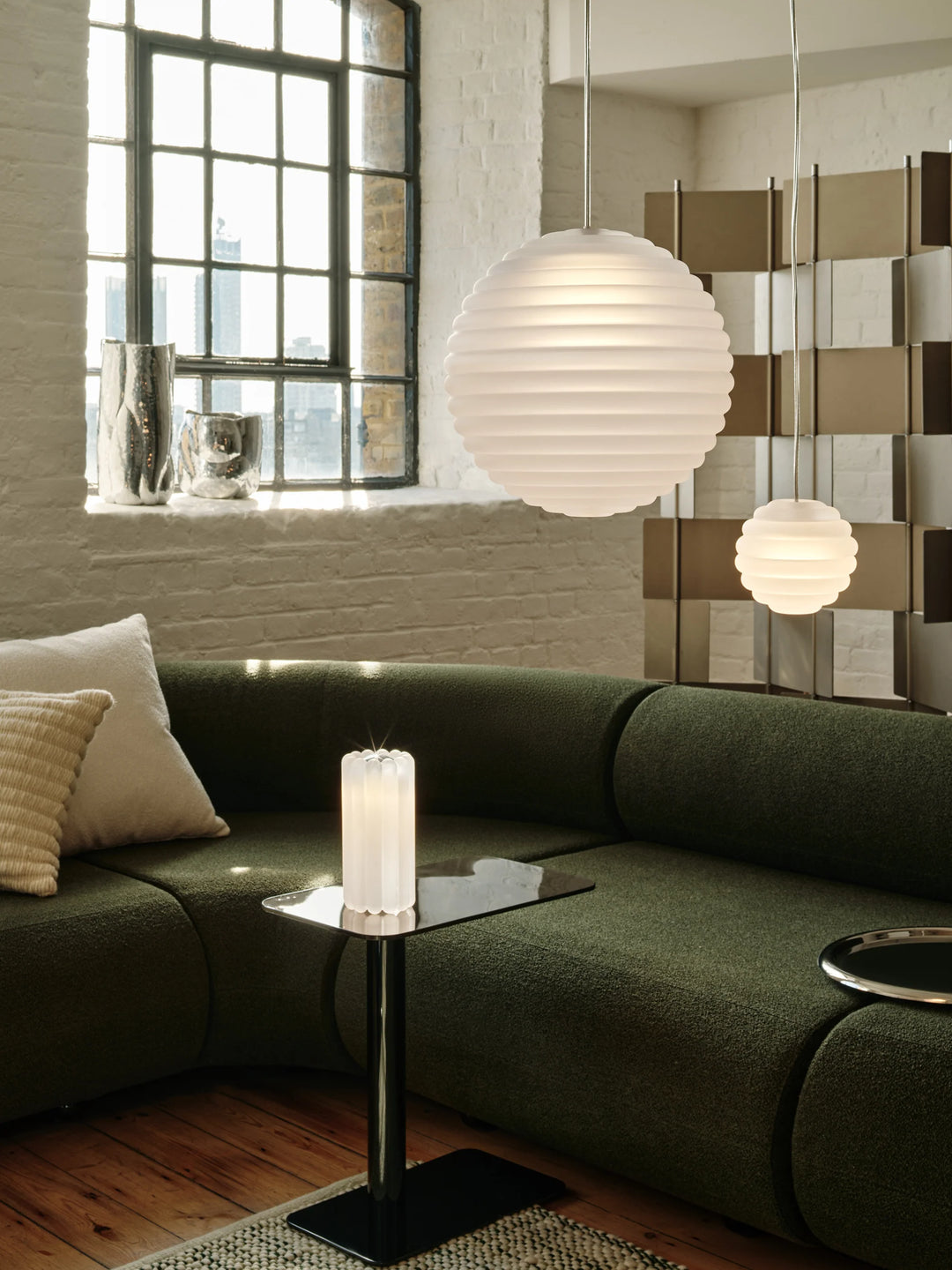 Press Medium Sphere Pendant