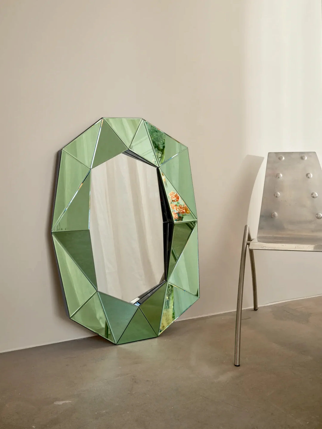 Mirror - Diamond Large - Emerald
